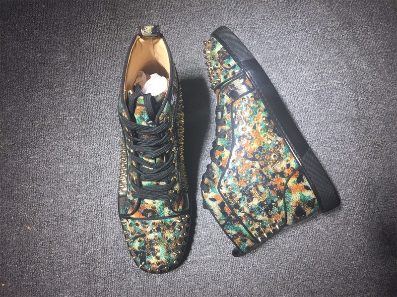 Christian Louboutin High Top Flats Men Sneakers