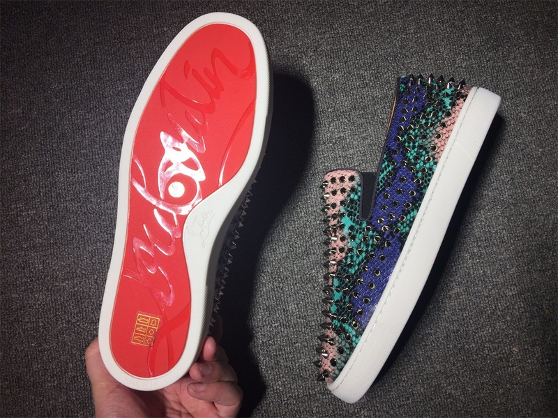 Louboutin For Man Sneakers Christian Louboutin Flat Boat Shoes
