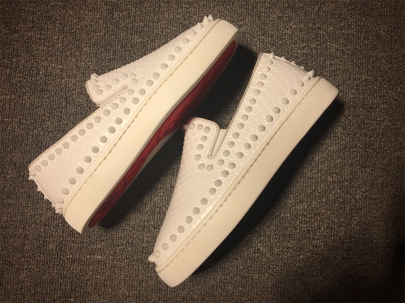 Louboutin For Man Sneakers Christian Louboutin Flat Boat Shoes
