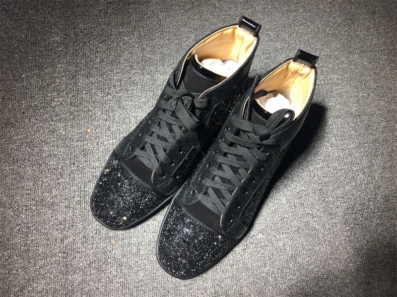 Christian Louboutin High Top Flats Men Sneakers