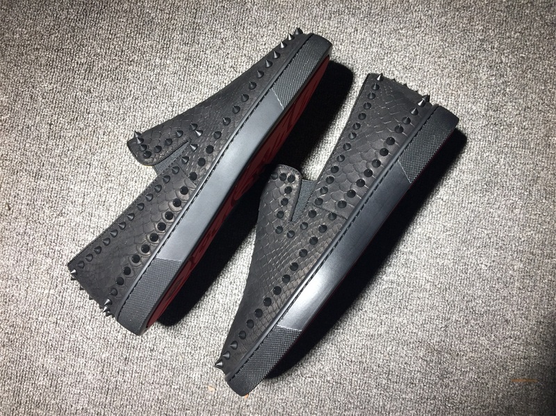 Louboutin For Man Sneakers Christian Louboutin Flat Boat Shoes