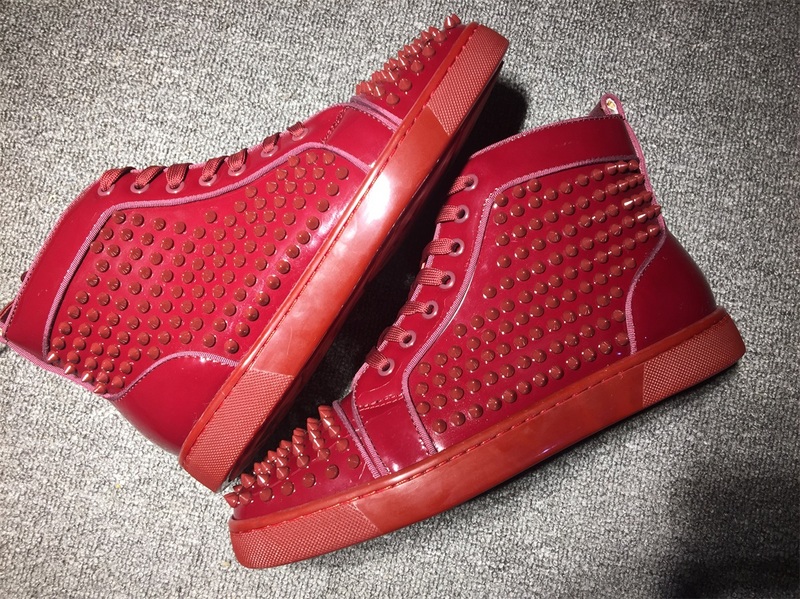 Christian Louboutin High Top Flats Men Sneakers