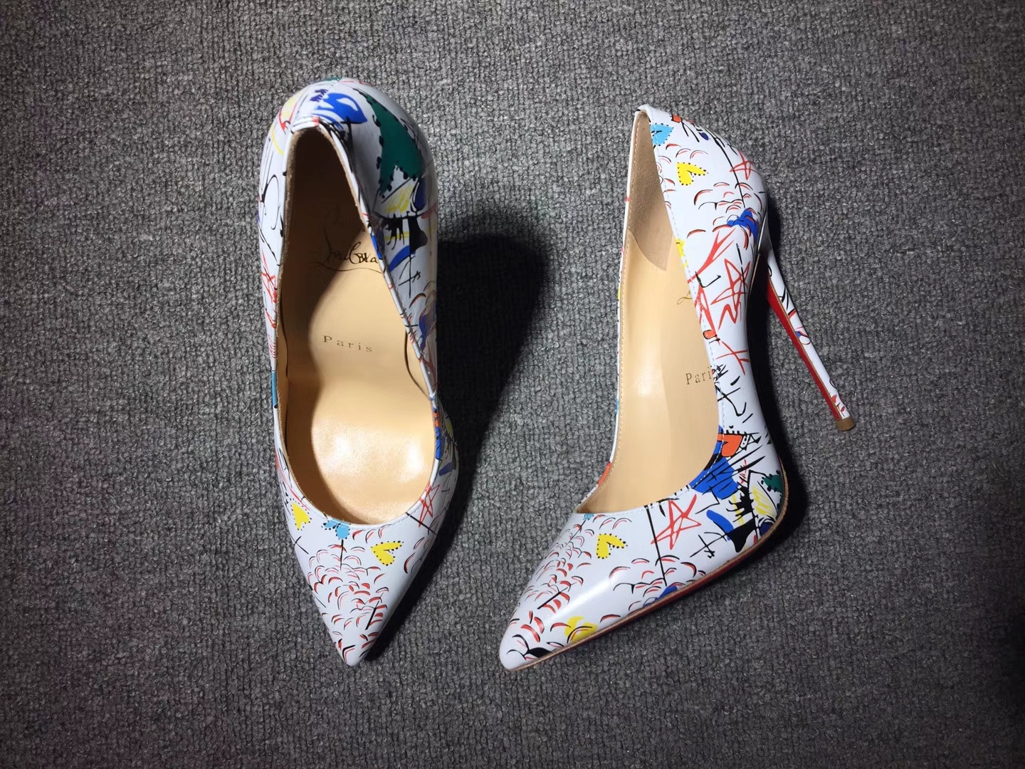 Christian Louboutin Women Heel Shoes So Kate Leather Shoes