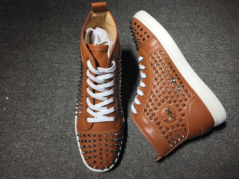 Christian Louboutin High Top Flats Men Sneakers