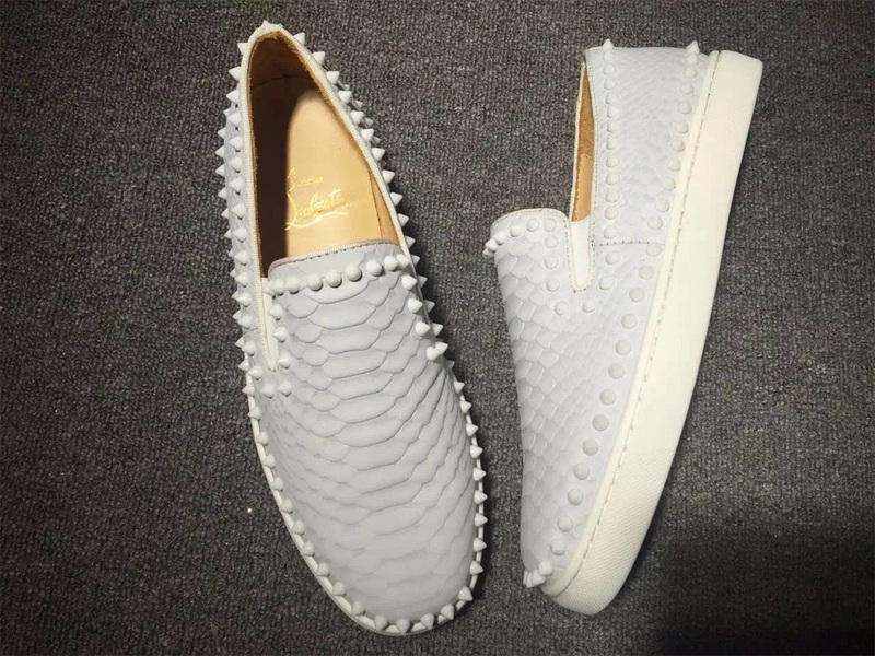 Louboutin For Man Sneakers Christian Louboutin Flat Boat Shoes