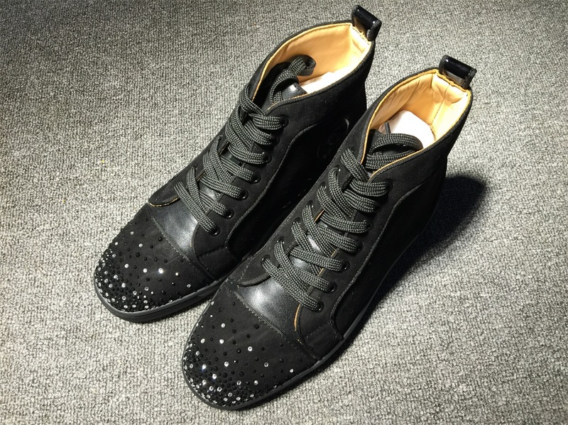 Christian Louboutin High Top Flats Men Sneakers