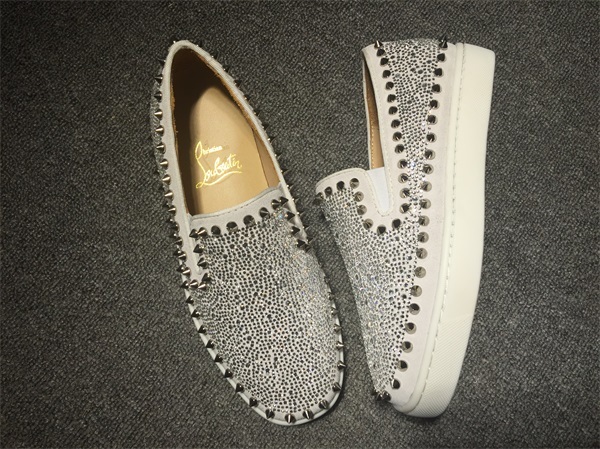 Louboutin For Man Sneakers Christian Louboutin Flat Boat Shoes