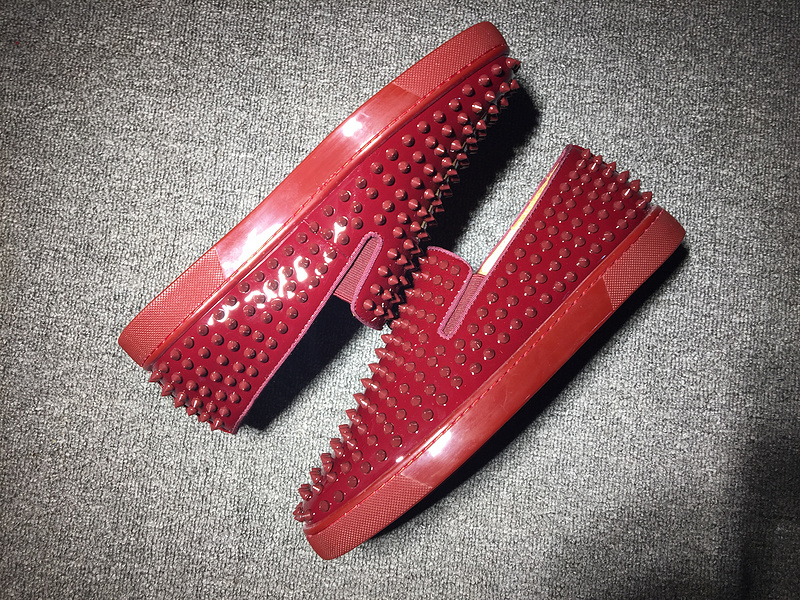 Louboutin For Man Sneakers Christian Louboutin Flat Boat Shoes