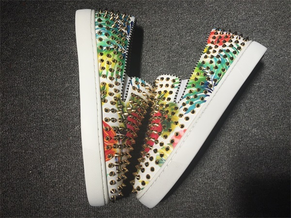 Louboutin For Man Sneakers Christian Louboutin Flat Boat Shoes