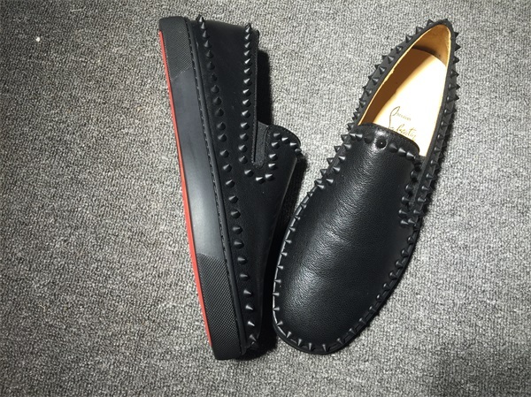 Louboutin For Man Sneakers Christian Louboutin Flat Boat Shoes