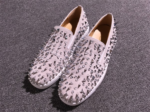 Louboutin For Man Sneakers Christian Louboutin Flat Boat Shoes