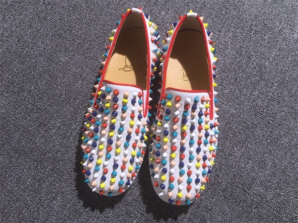Louboutin For Man Sneakers Christian Louboutin Flat Boat Shoes