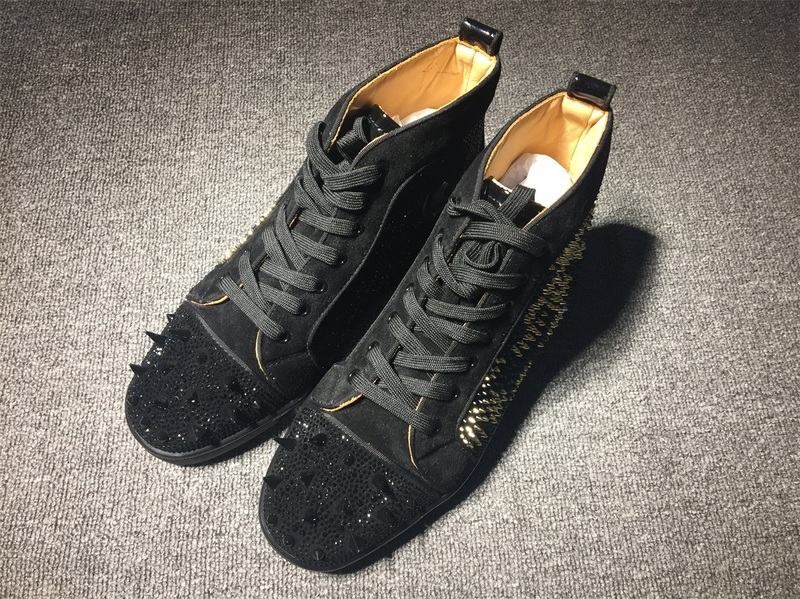 Christian Louboutin High Top Flats Men Sneakers