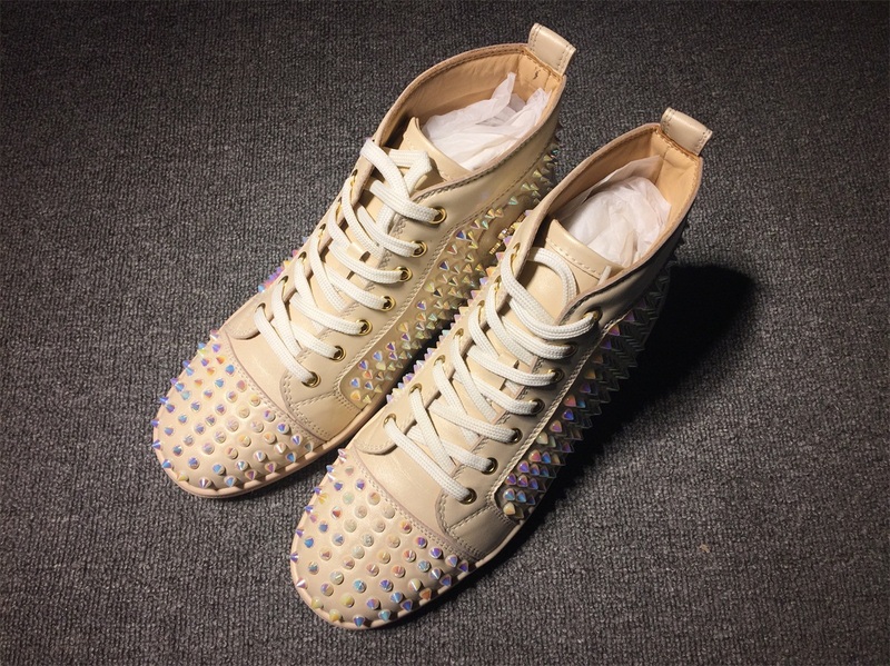 Christian Louboutin High Top Flats Men Sneakers
