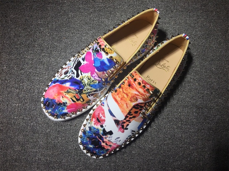 Louboutin For Man Sneakers Christian Louboutin Flat Boat Shoes