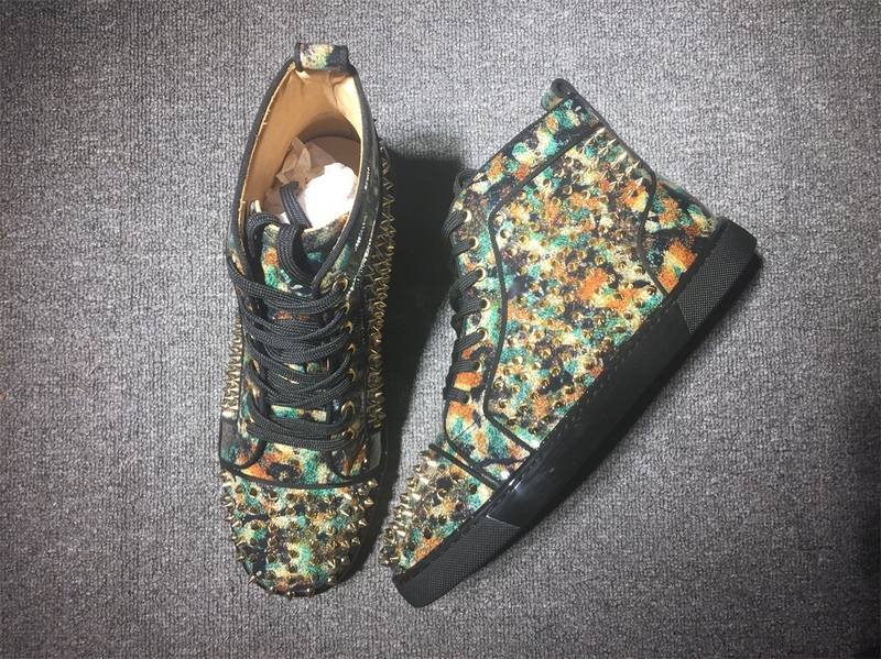 Christian Louboutin High Top Flats Men Sneakers