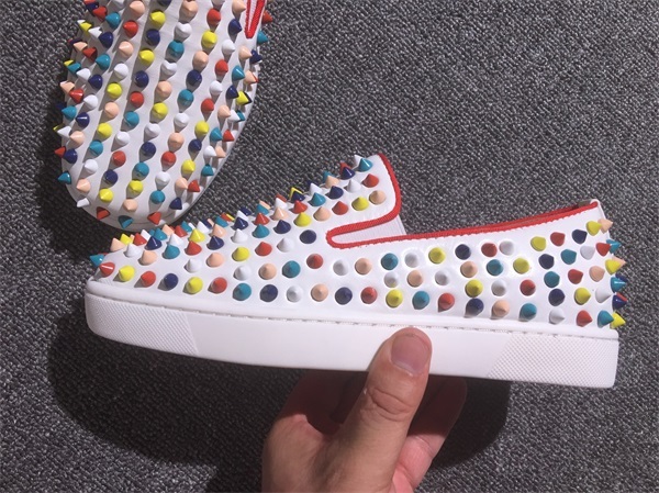 Louboutin For Man Sneakers Christian Louboutin Flat Boat Shoes