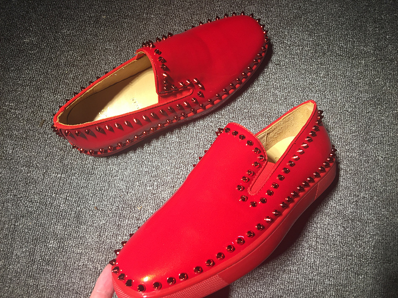 Louboutin For Man Sneakers Christian Louboutin Flat Boat Shoes