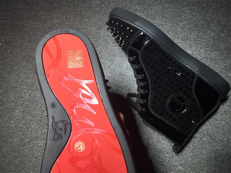 Christian Louboutin High Top Flats Men Sneakers