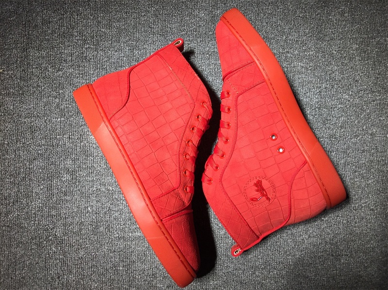 Christian Louboutin High Top Flats Men Sneakers