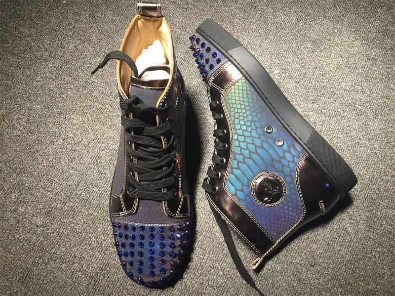 Christian Louboutin High Top Flats Men Sneakers