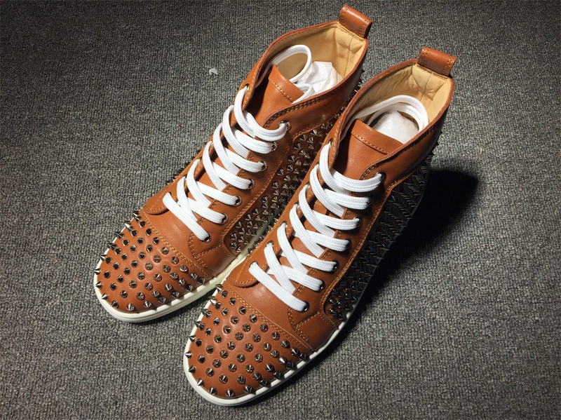 Christian Louboutin High Top Flats Men Sneakers