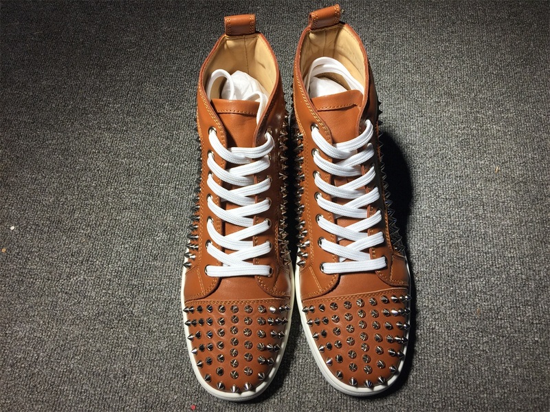 Christian Louboutin High Top Flats Men Sneakers