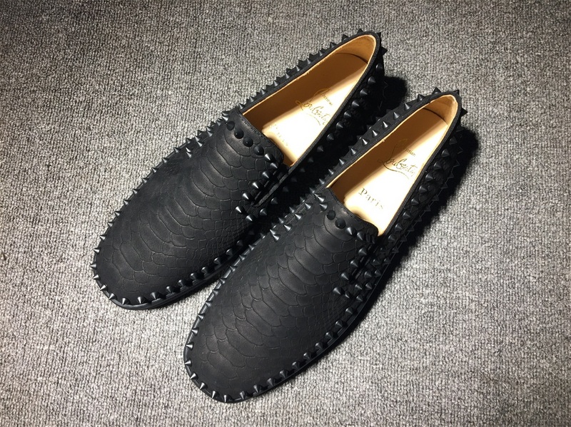 Louboutin For Man Sneakers Christian Louboutin Flat Boat Shoes