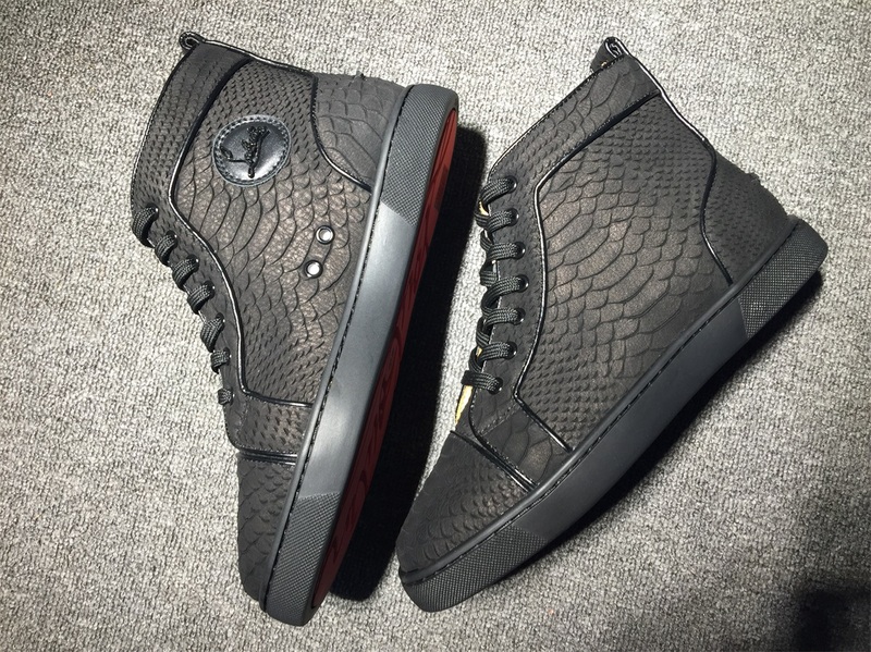 Christian Louboutin High Top Flats Men Sneakers