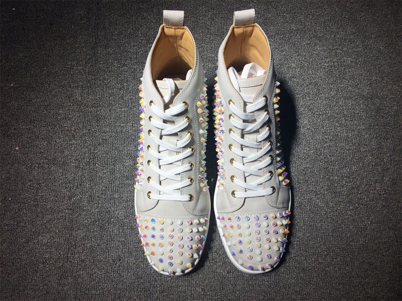 Christian Louboutin High Top Flats Men Sneakers