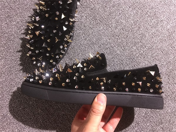 Louboutin For Man Sneakers Christian Louboutin Flat Boat Shoes