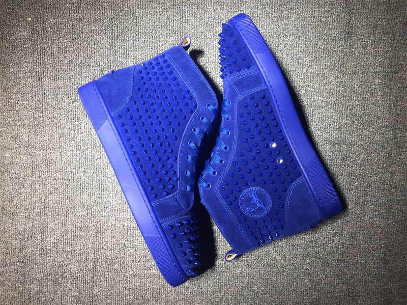 Christian Louboutin High Top Flats Men Sneakers