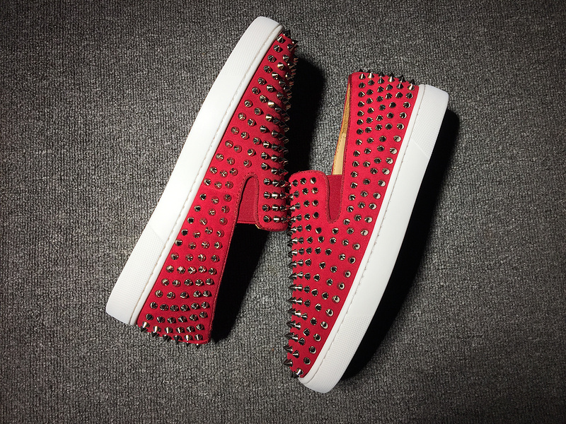 Louboutin For Man Sneakers Christian Louboutin Flat Boat Shoes