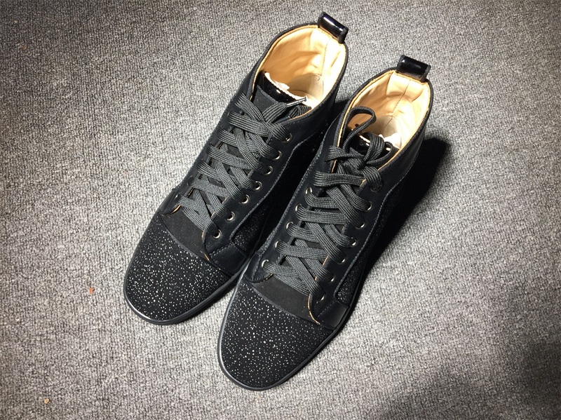 Christian Louboutin High Top Flats Men Sneakers