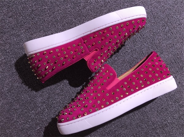 Louboutin For Man Sneakers Christian Louboutin Flat Boat Shoes