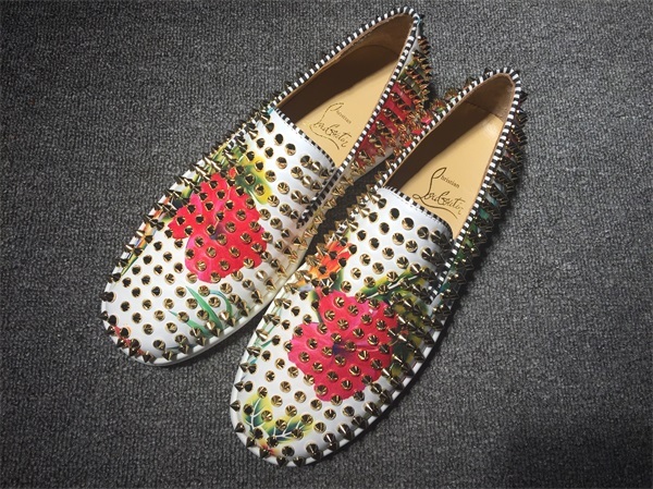 Louboutin For Man Sneakers Christian Louboutin Flat Boat Shoes