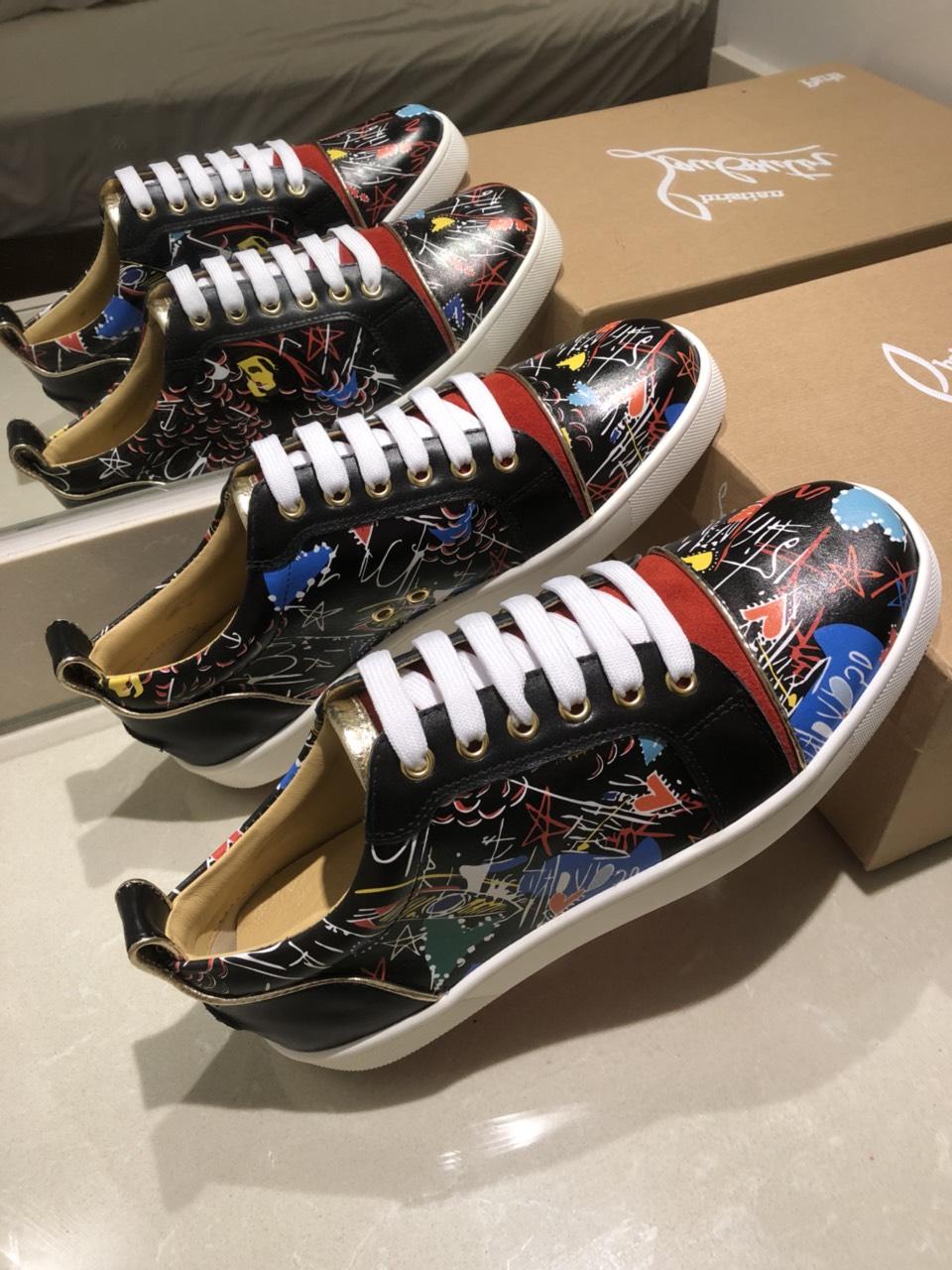 Christian Louboutin Sneaker Low Top Junior Men Shoes