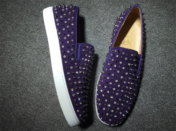 Louboutin For Man Sneakers Christian Louboutin Flat Boat Shoes