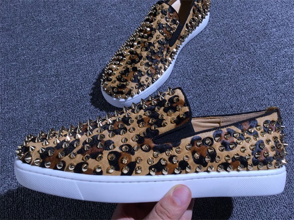 Louboutin For Man Sneakers Christian Louboutin Flat Boat Shoes