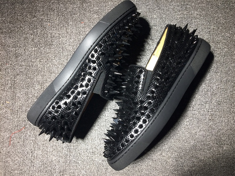 Louboutin For Man Sneakers Christian Louboutin Flat Boat Shoes
