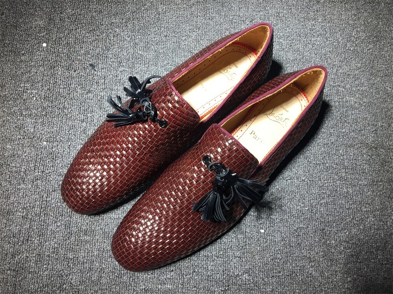 louboutin sneakers for men Christian Louboutin Loafer Brown Men Shoes