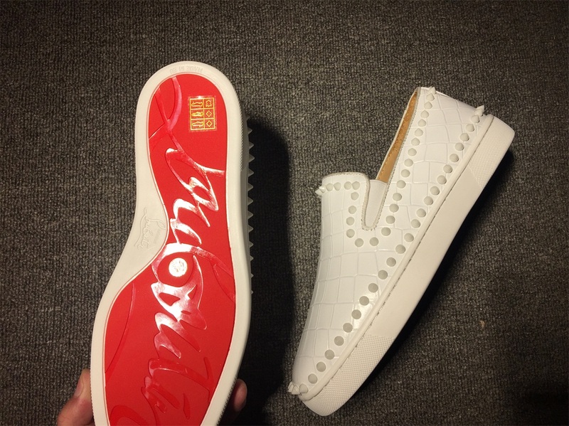 Louboutin For Man Sneakers Christian Louboutin Flat Boat Shoes