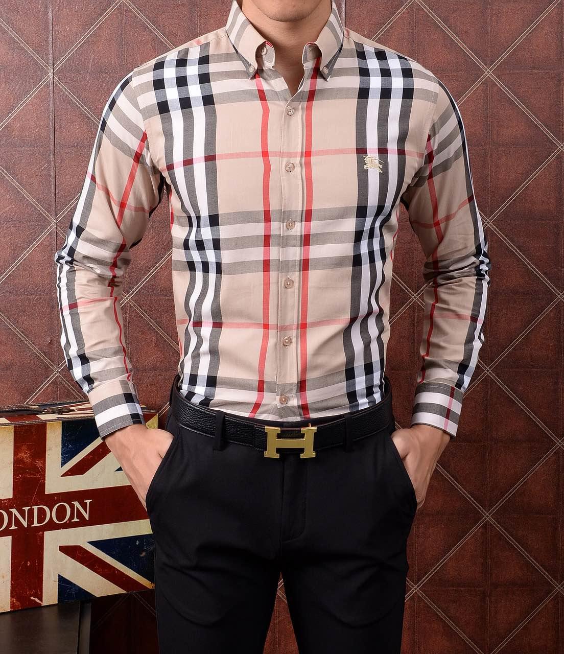 Burberry men shirts