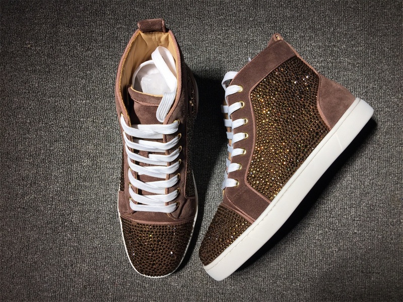 Christian Louboutin High Top Flats Men Sneakers