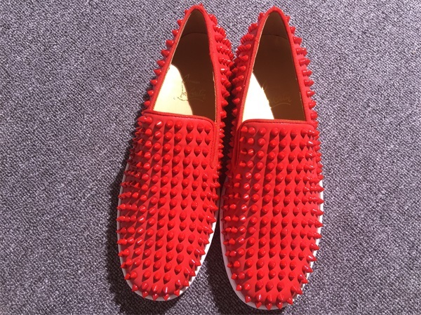 Louboutin For Man Sneakers Christian Louboutin Flat Boat Shoes