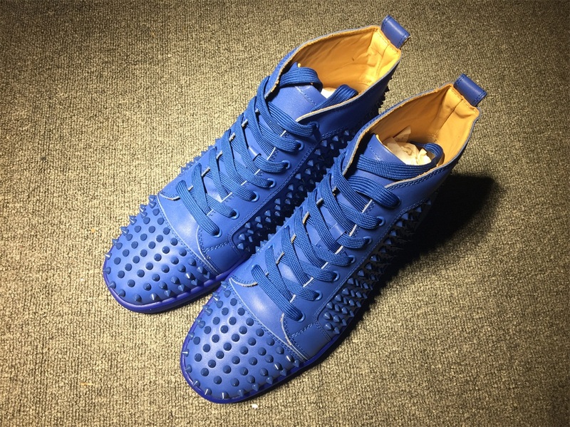 Christian Louboutin High Top Flats Men Sneakers