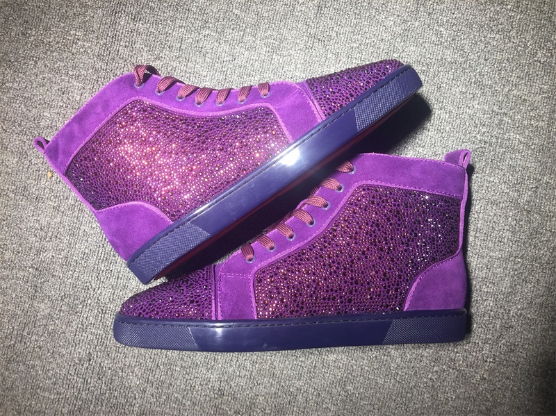 Christian Louboutin High Top Flats Men Sneakers