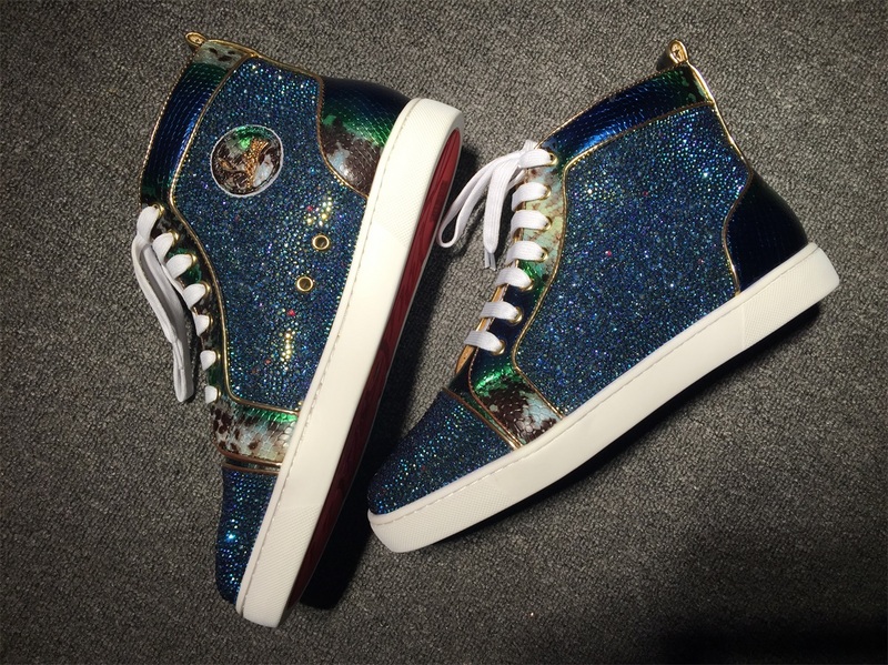 Christian Louboutin High Top Flats Men Sneakers