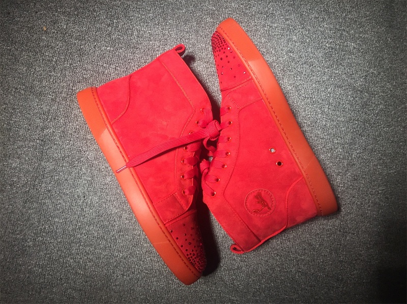 Christian Louboutin High Top Flats Men Sneakers