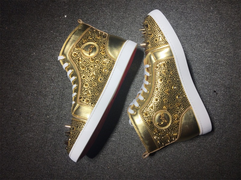 Christian Louboutin High Top Flats Men Sneakers